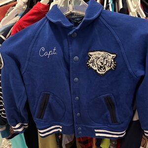 Polo by Ralph Lauren Kids Royal Blue Jacket with Tiger Patch